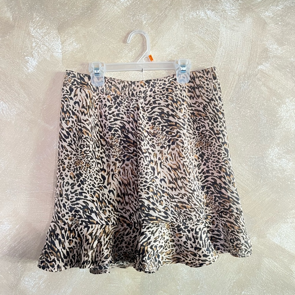 New w/ tag brown/black skirt sz large